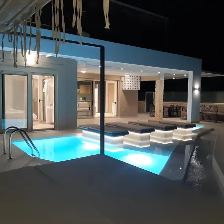 Luxury Dioskouroi Eco Pool & Jacuzzi Villa