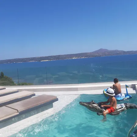 Luxury Dioskouroi Eco Pool & Jacuzzi Kalyves